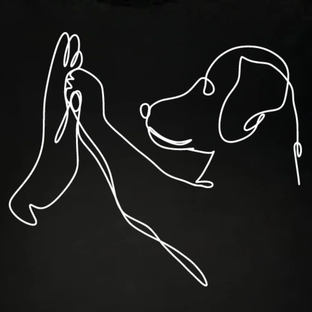 Join Hand Dog Shirt, Gift for Dog Lovers, Dog Mom Shirt, Dog Graphics Shirt - Picture 3 of 3